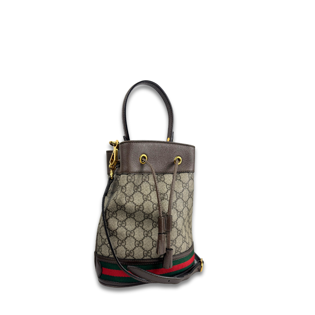 Gucci Supreme Ophidia Small Bucket Bag