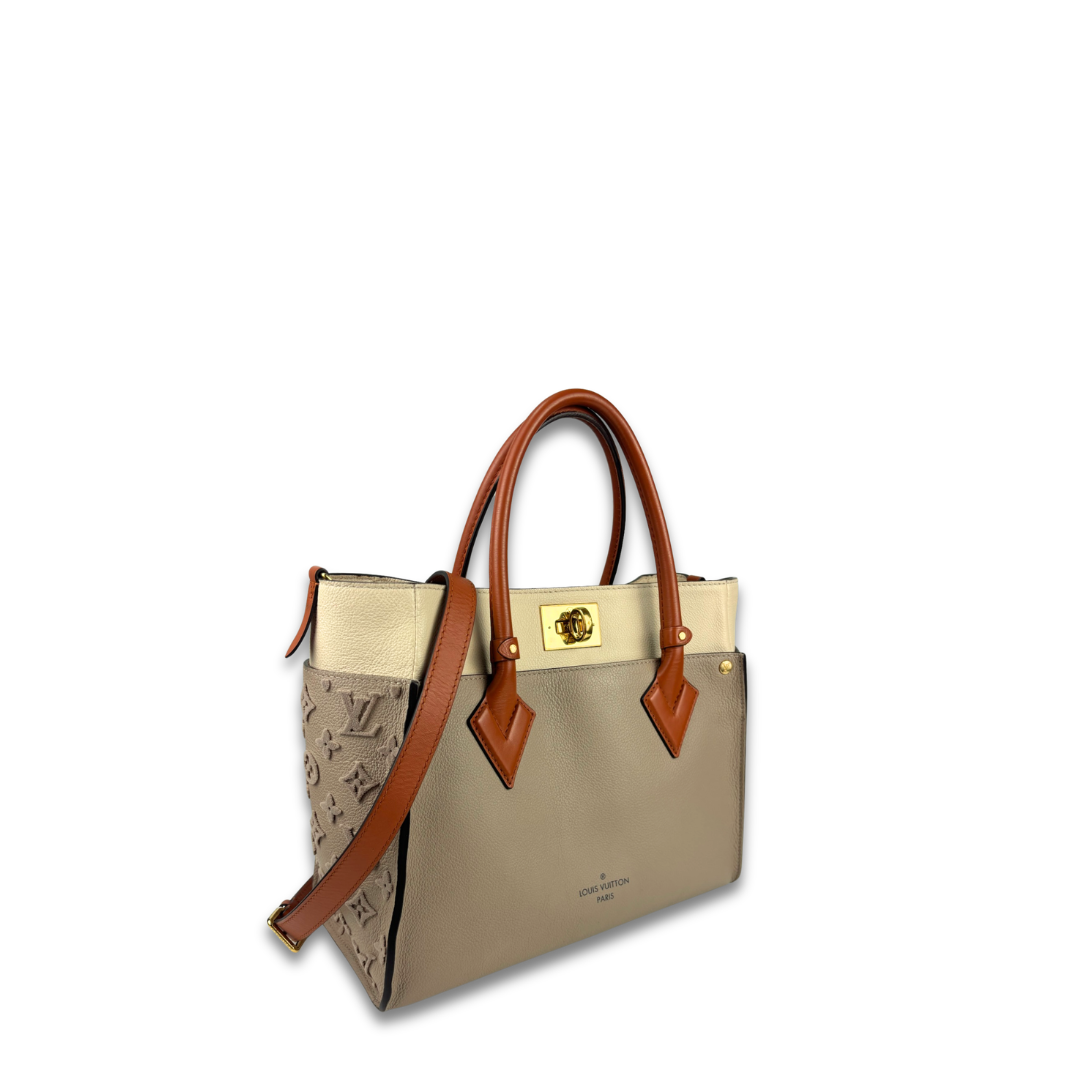Louis Vuitton Taupe On My Side MM