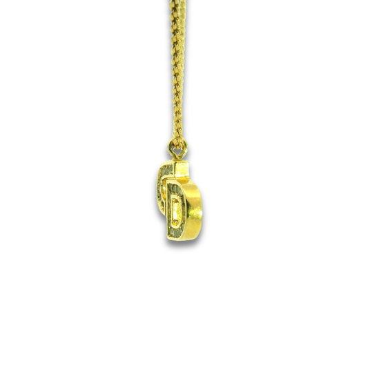 Dior Crystal CD Necklace