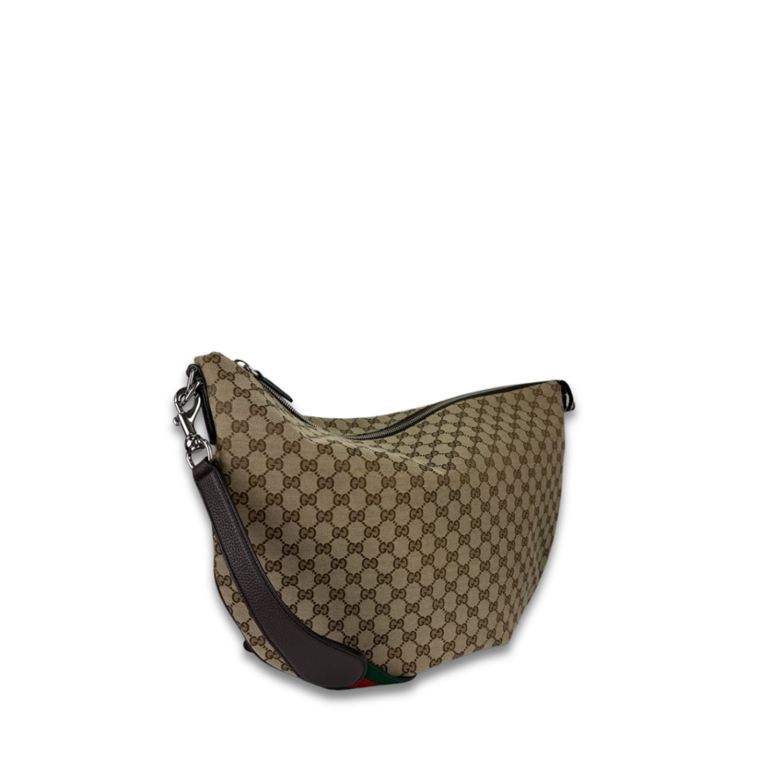 Gucci B Medium GG Shoulder Bag