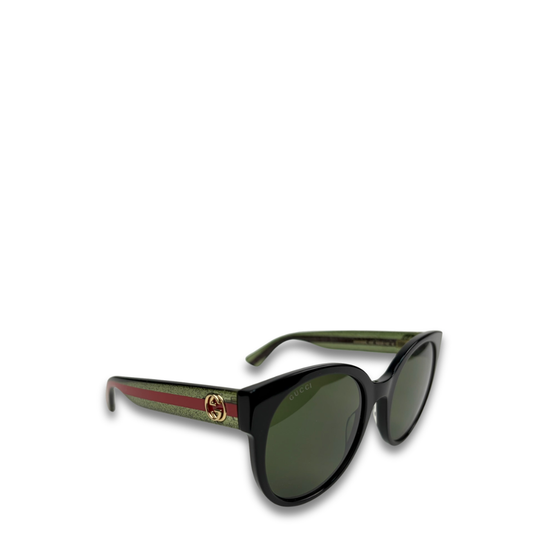 Gucci Round Black Sunglasses