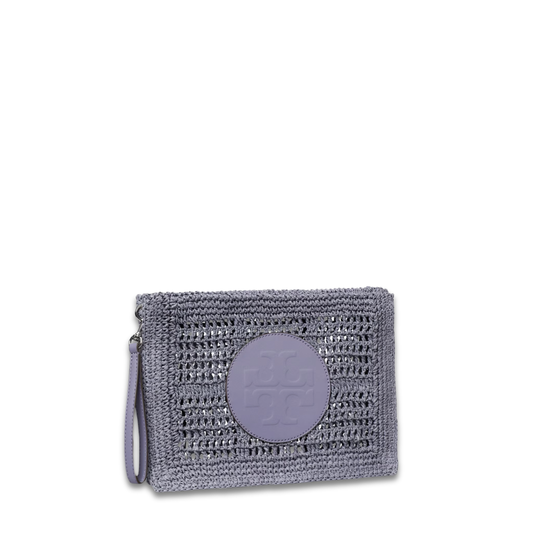 Tory Burch Ella Hand-Crocheted Pouch
