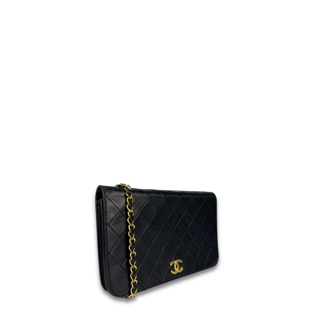 Chanel Full Flap Small Pushlock Shoulder Bag