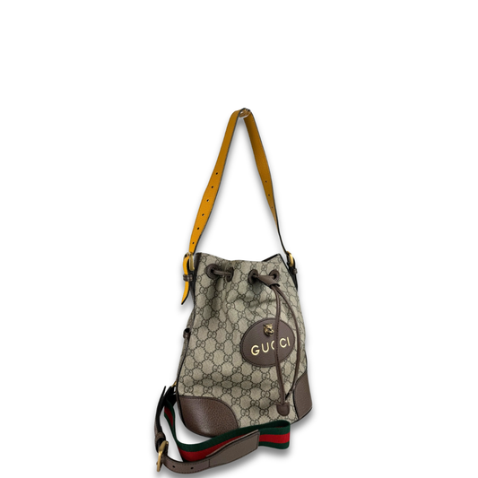 Gucci Neo Vintage Drawstring Bucket Backpack