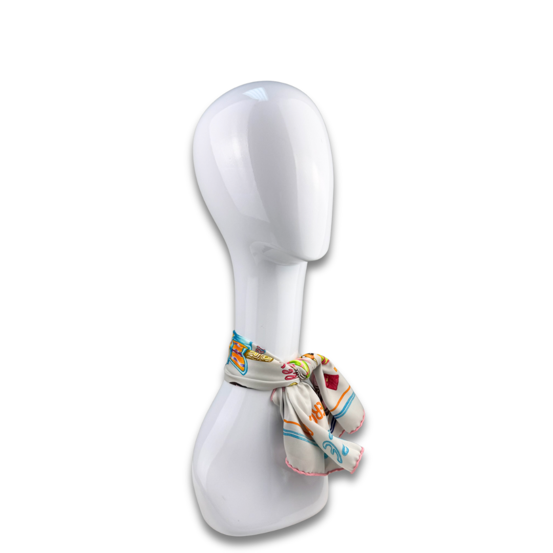 Hermès Funny Ice Cream Silk Scarf 70
