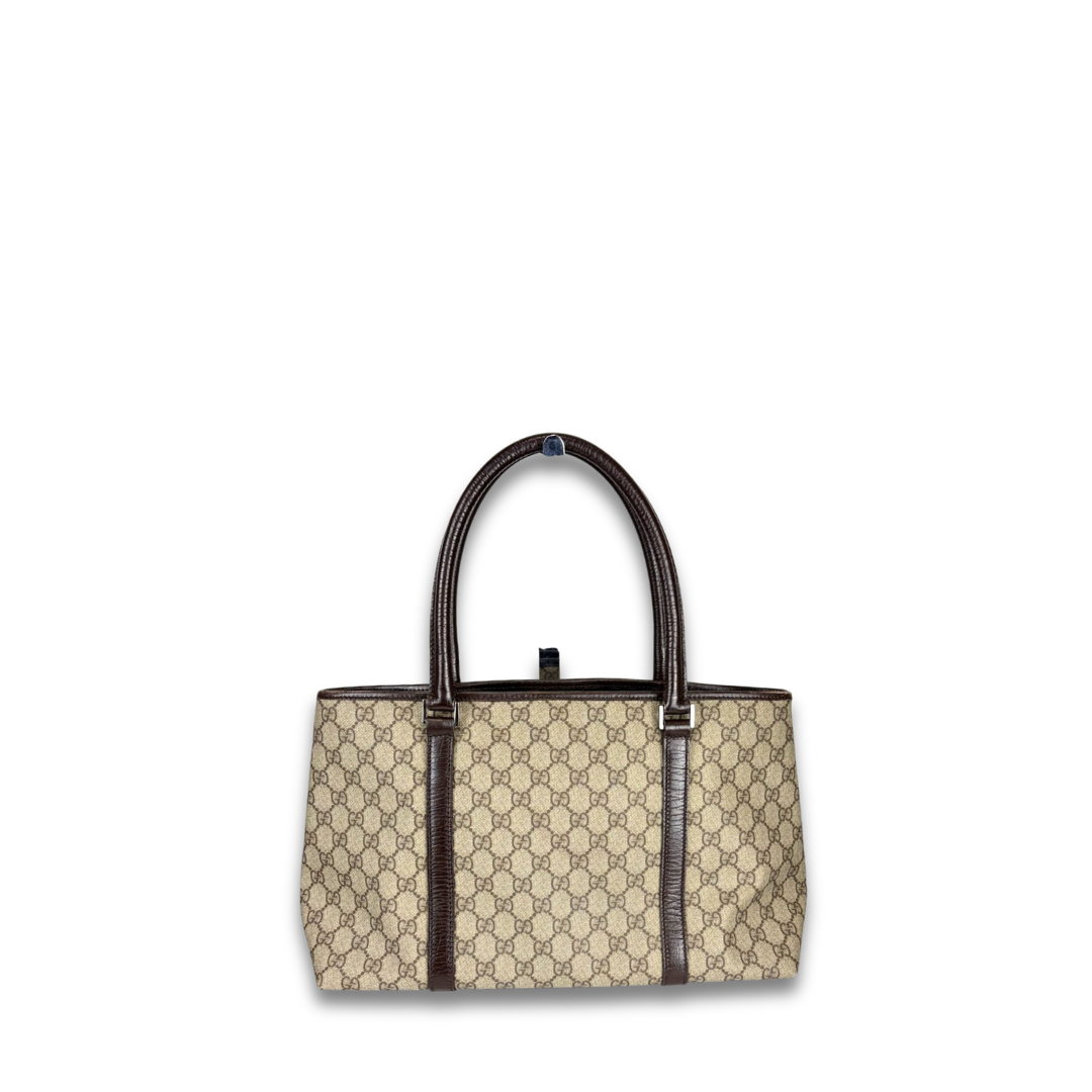 Gucci GG Brown Supreme Tote
