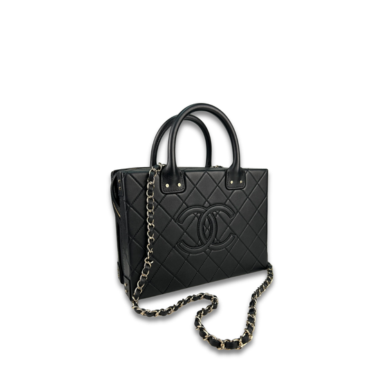 Chanel Coco Vault Medium Square Vanity Bag