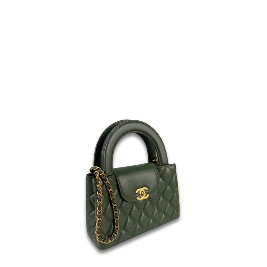 Chanel Nano Top Handle Kelly Shopper