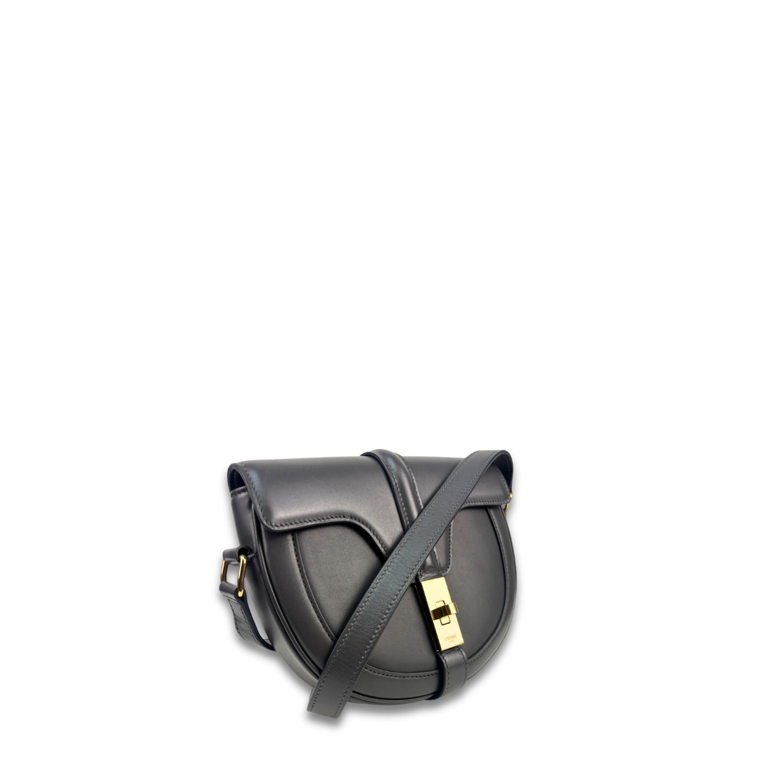 Celine Charcoal Besace 16 Crossbody