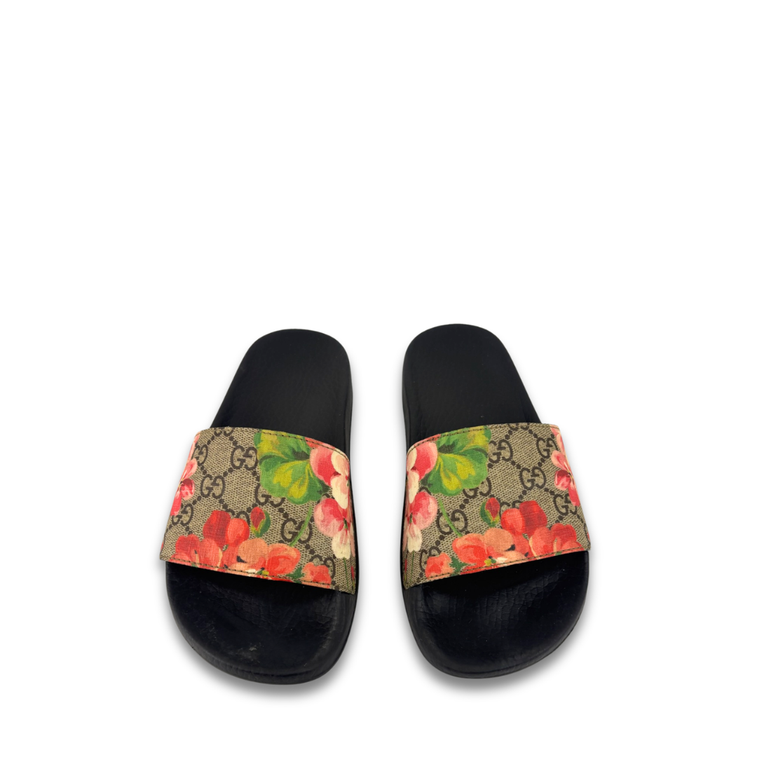 Gucci Blooms Pool Slides - Size 36