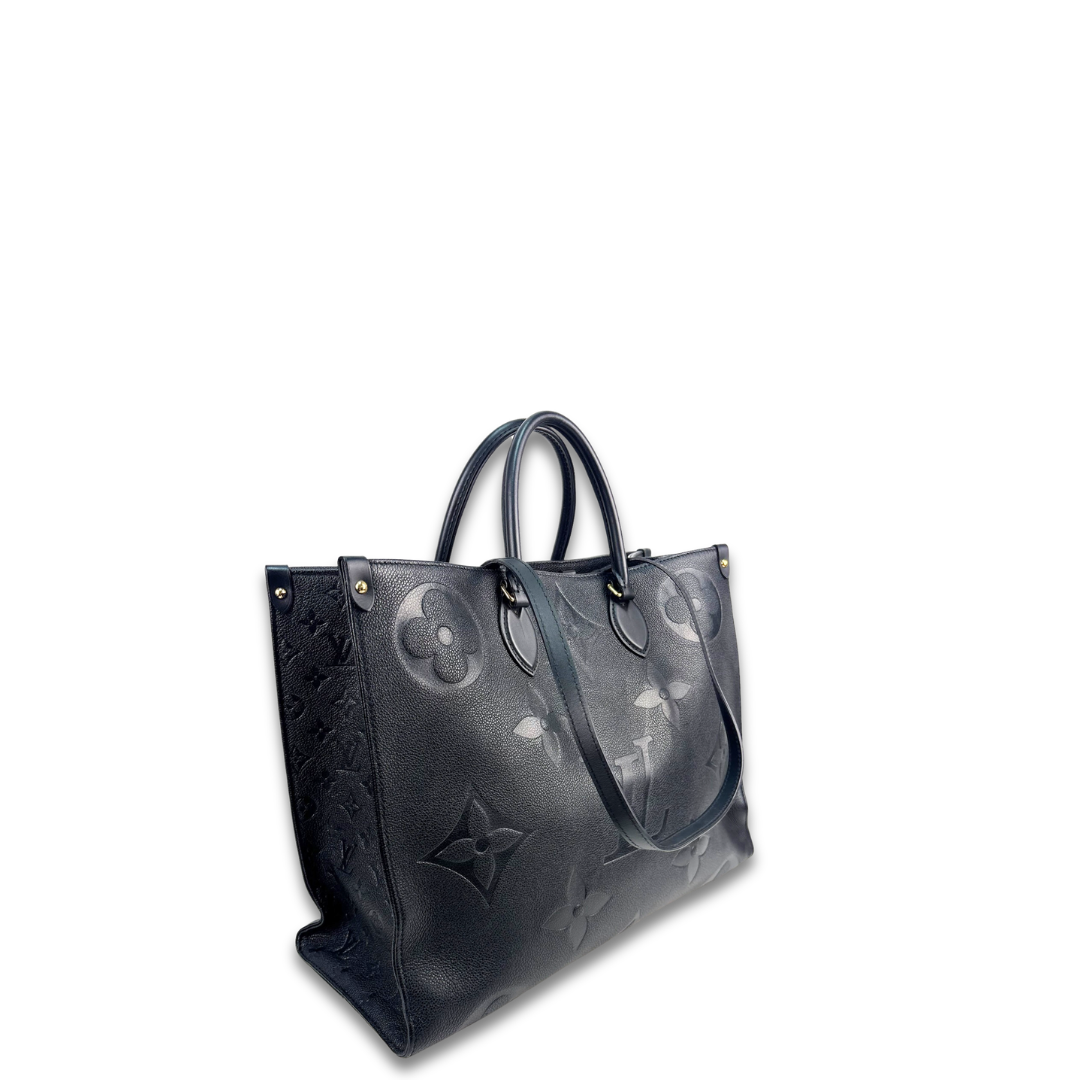 Louis Vuitton Black Empreinte OnTheGo GM