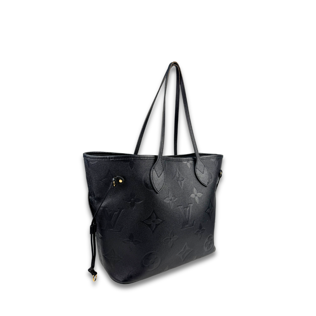 Louis Vuitton Black Giant Empreinte Neverfull MM
