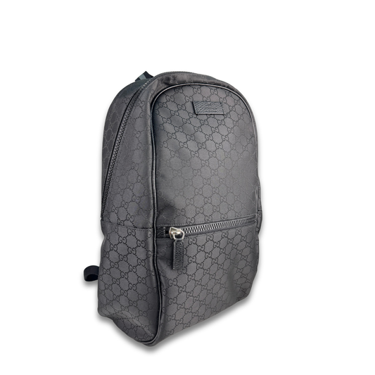 Gucci Black Nylon Slim Backpack