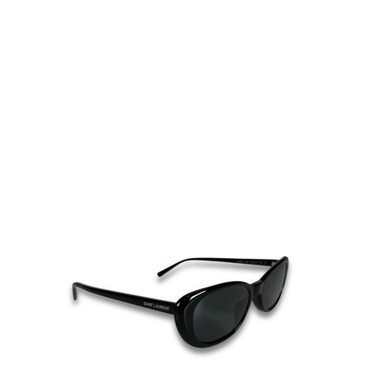 YSL Black Oval Sunglasses