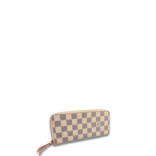 Louis Vuitton Damier Azur Clemence Wallet