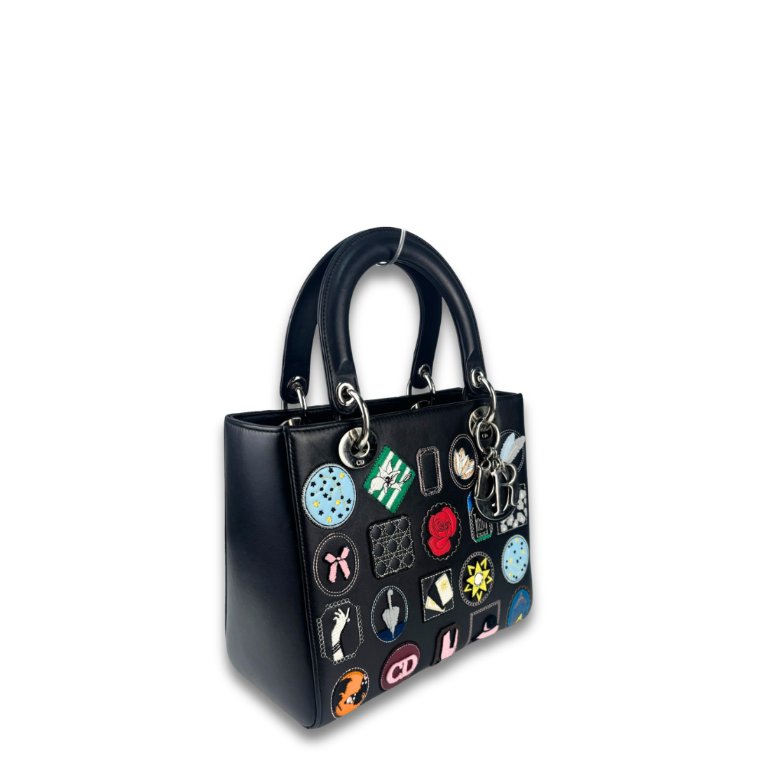 Dior Medium Limited Edition Patchwork Lady Dior