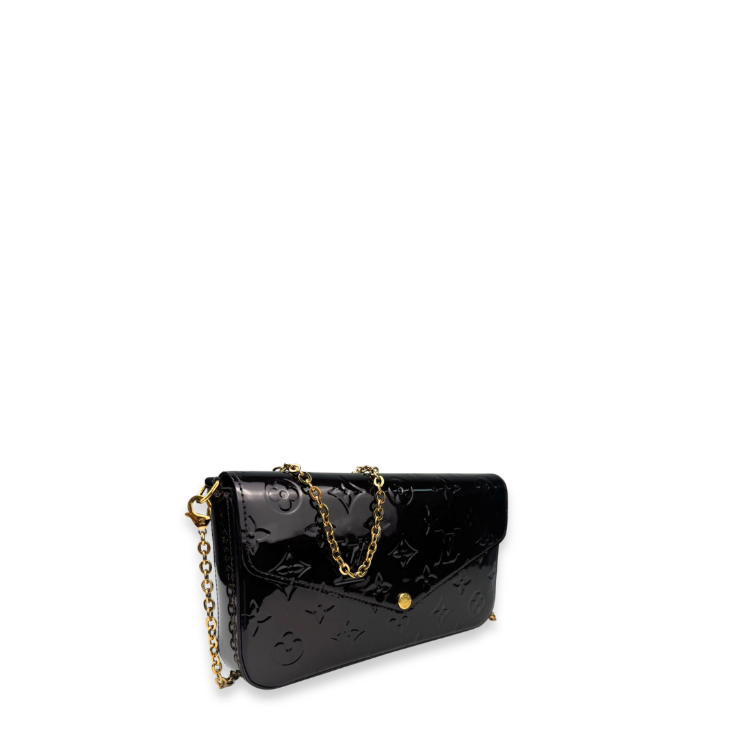 Louis Vuitton Amarante Vernis Pochette Felicie