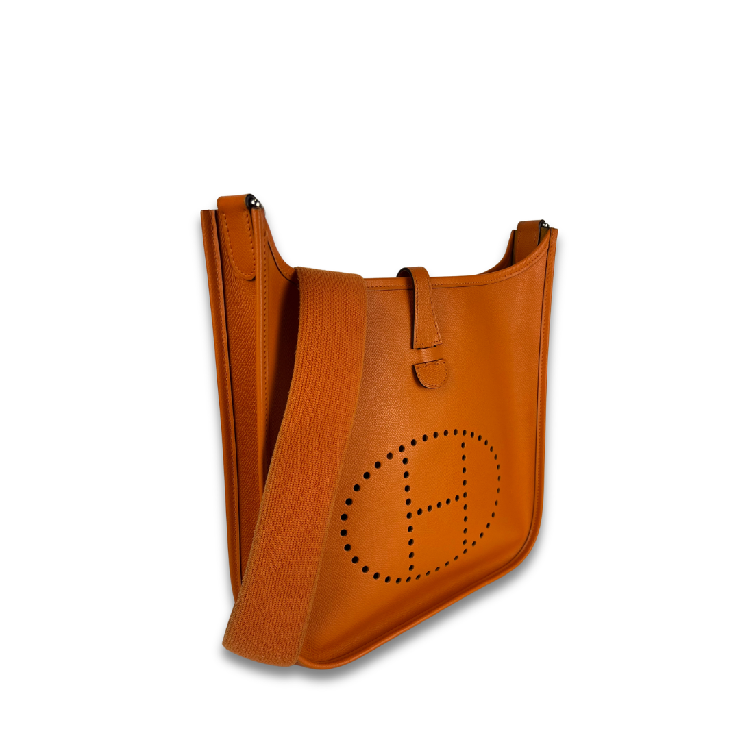 Hermès Epsom Evelyne Orange I PM