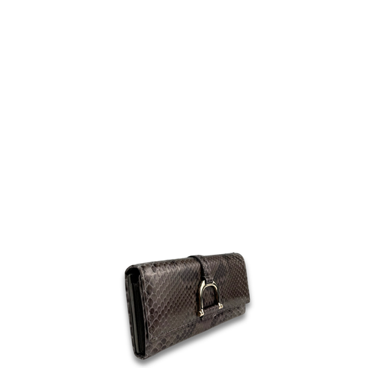 Gucci Greenwich Python Wallet
