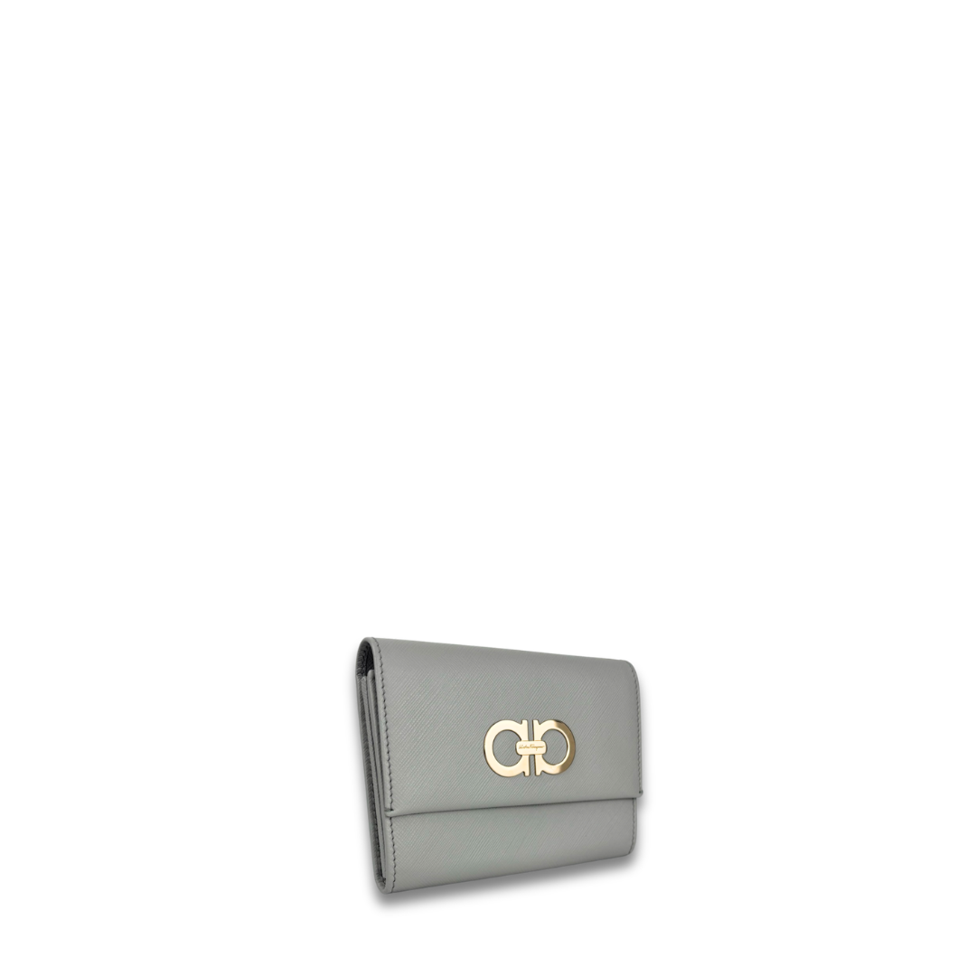 Salvatore Ferragamo Gancini Compact Wallet