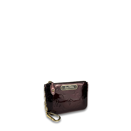 Louis Vuitton Amarante Vernis Key Pouch