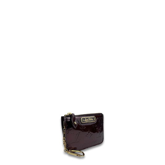 Louis Vuitton Amarante Vernis Key Pouch