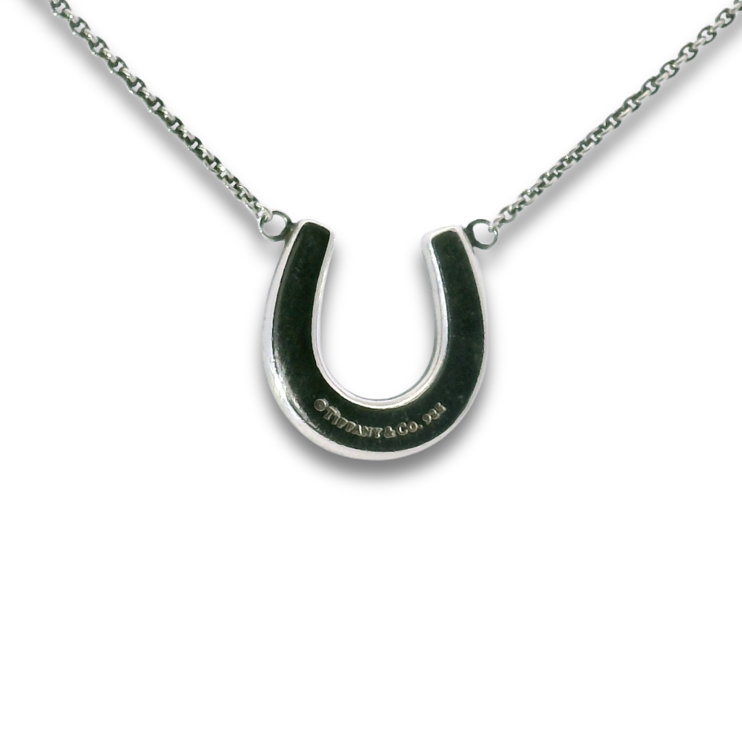 Tiffany & Co. Sterling Silver Horseshoe Necklace
