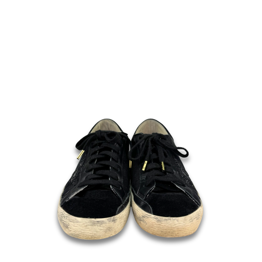 Golden Goose Black Superstar sneakers - Size 40