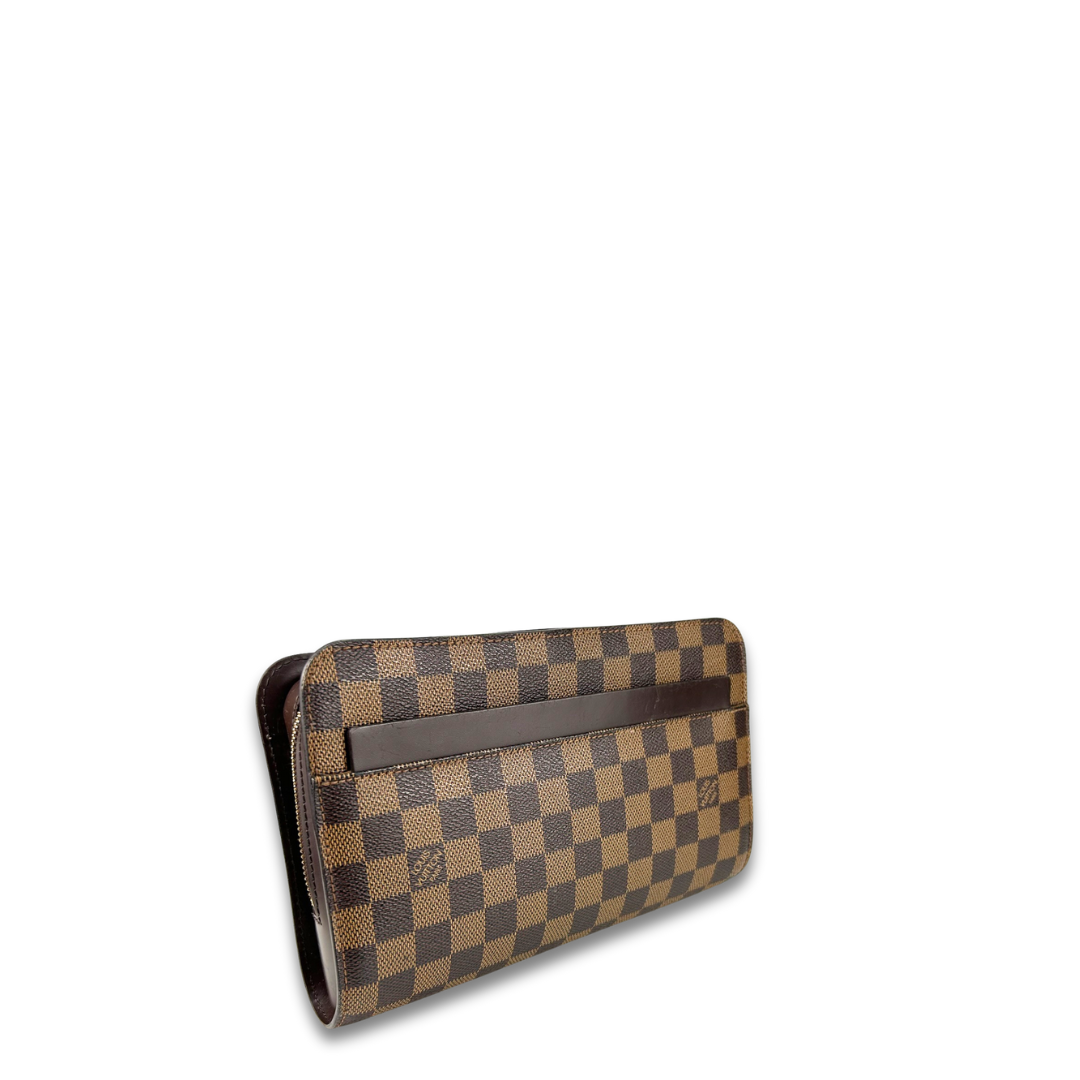 Louis Vuitton Damier Ebene Saint Louis Wristlet Clutch