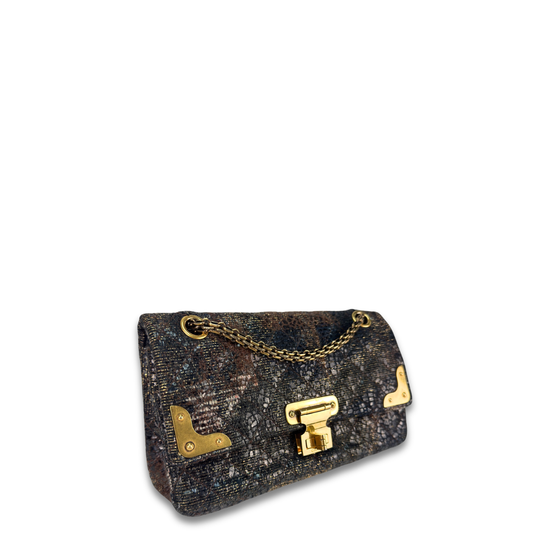 Chanel Paris-Shanghai Lacquered Tweed 2.55 Reissue