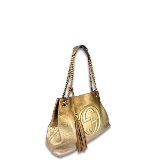 Gucci Soho Metallic Ombre Tote