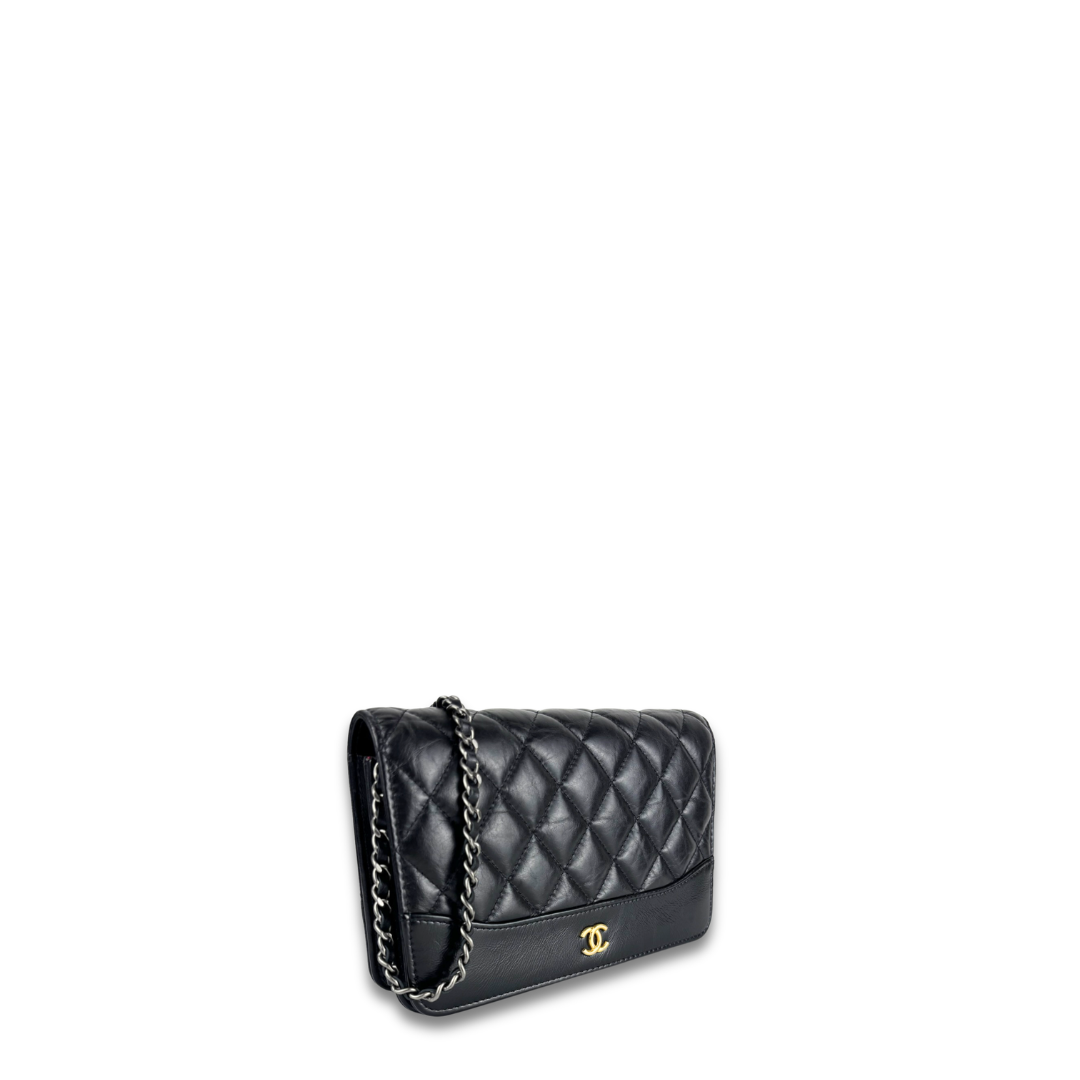 Chanel Black Gabrielle Wallet on Chain