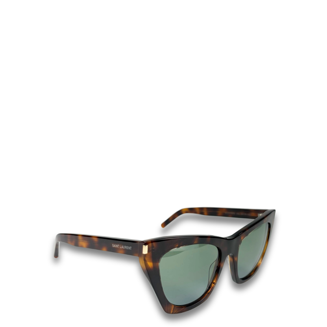 YSL Tortoiseshell Cateye Sunglasses