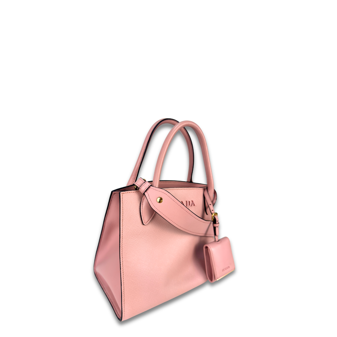 Prada Pink Monochrome Small Top Handle