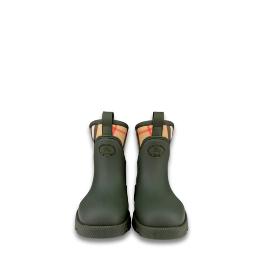 Burberry Marsh Stamp Short Rain Boots - Size 38