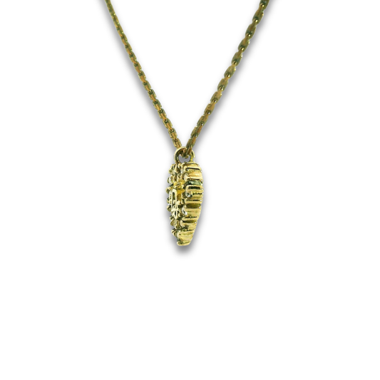 Dior Crystal Heart Necklace