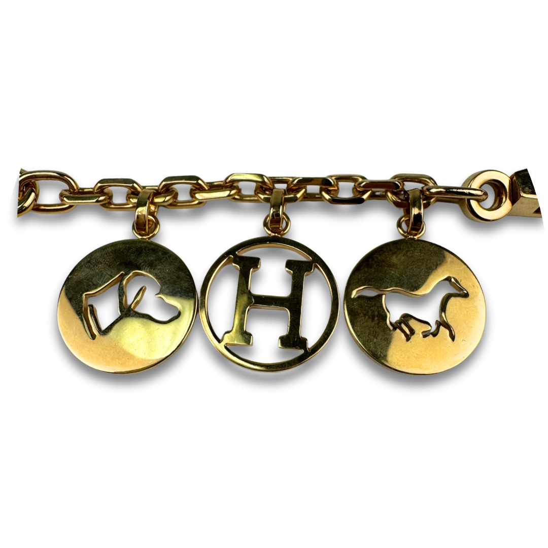 Hermès Gold Breloque Bag Charm