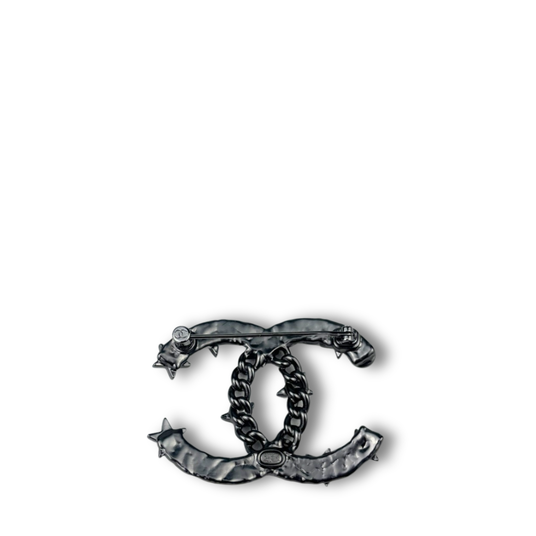 Chanel Silver Star Brooch