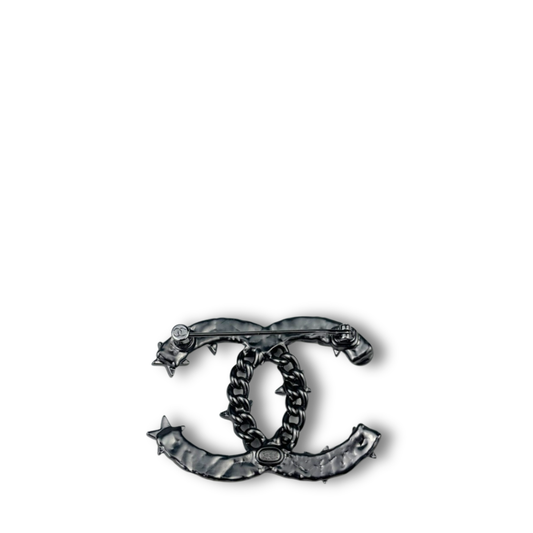 Chanel Silver Star Brooch
