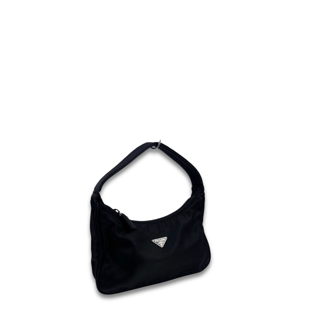 Prada Black Nylon Re-Edition