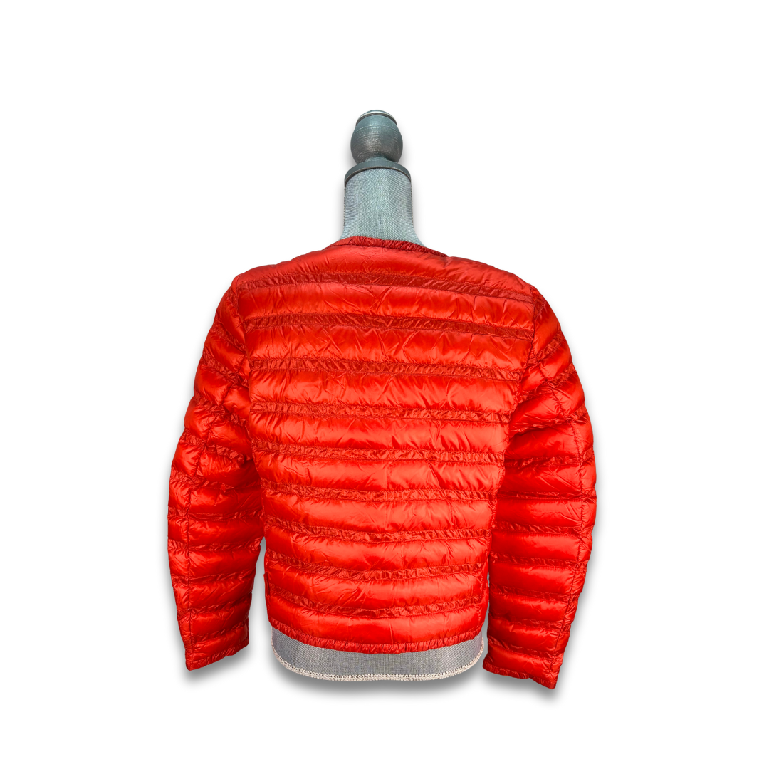 Moncler Red Lissy Quilted Jacket