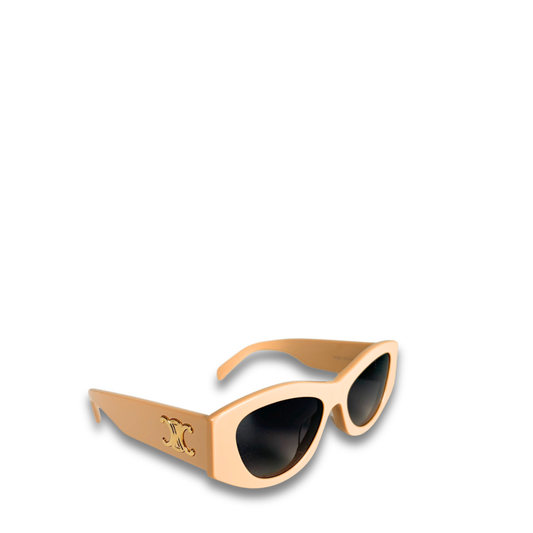 Celine Beige Cateye Sunglasses
