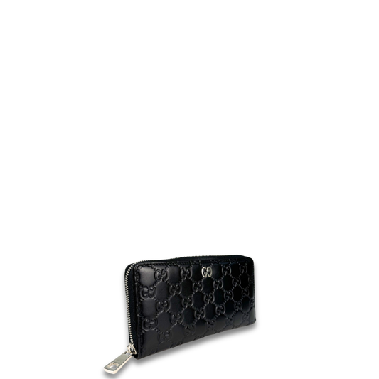 Gucci Guccissima Zip Around Wallet