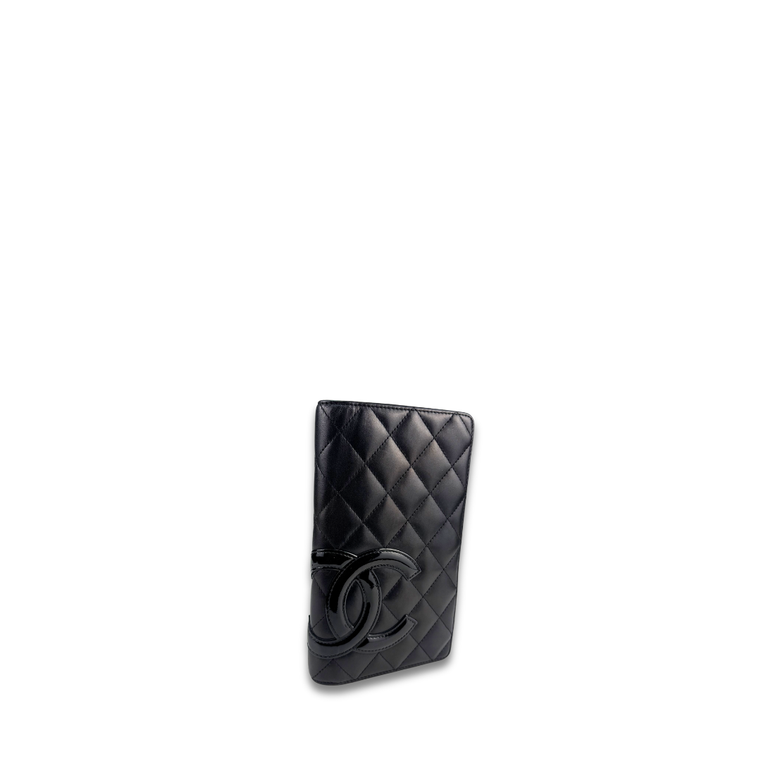 Chanel Cambon Yen Long Bifold Wallet