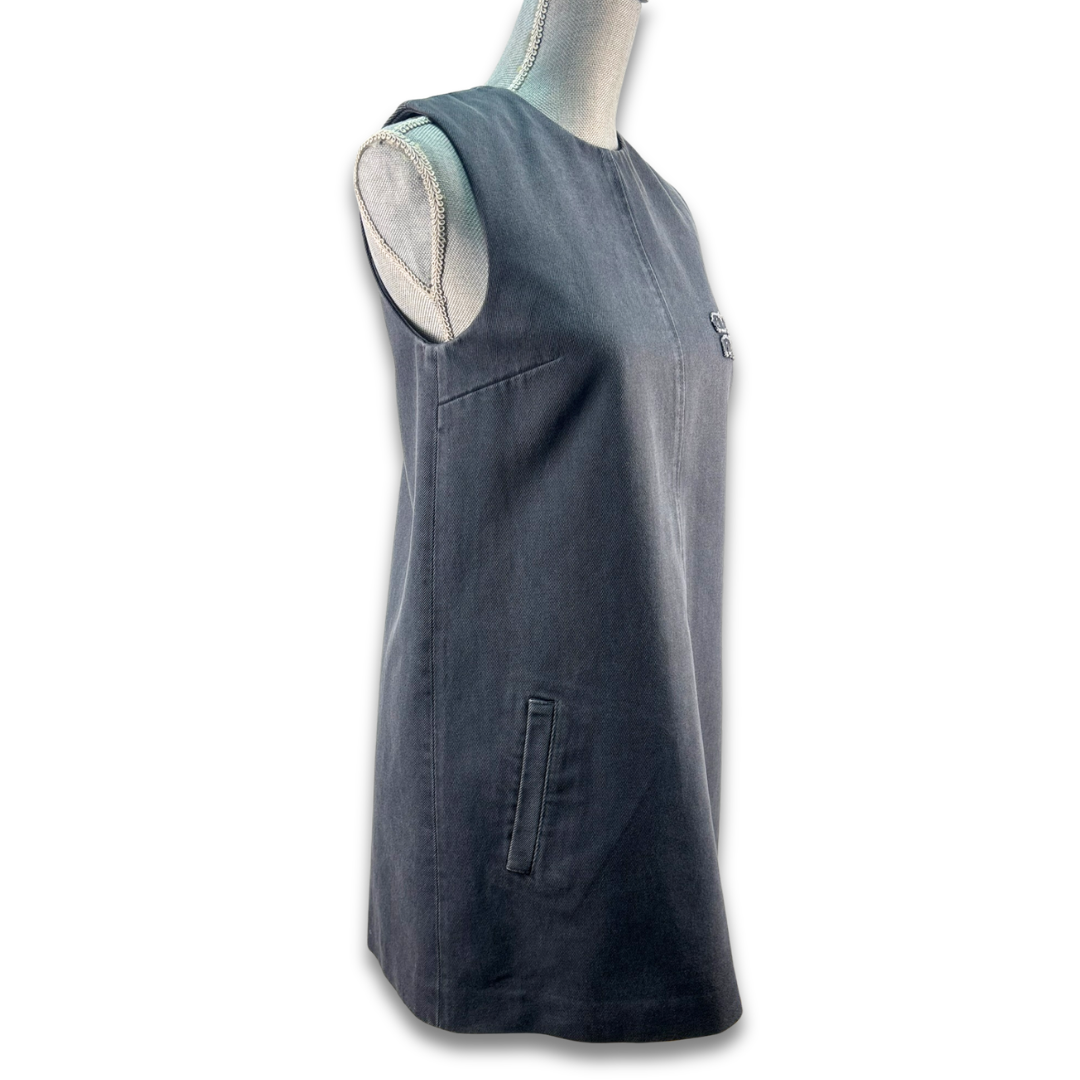 Miu Miu Denim Shift Dress-Size 38