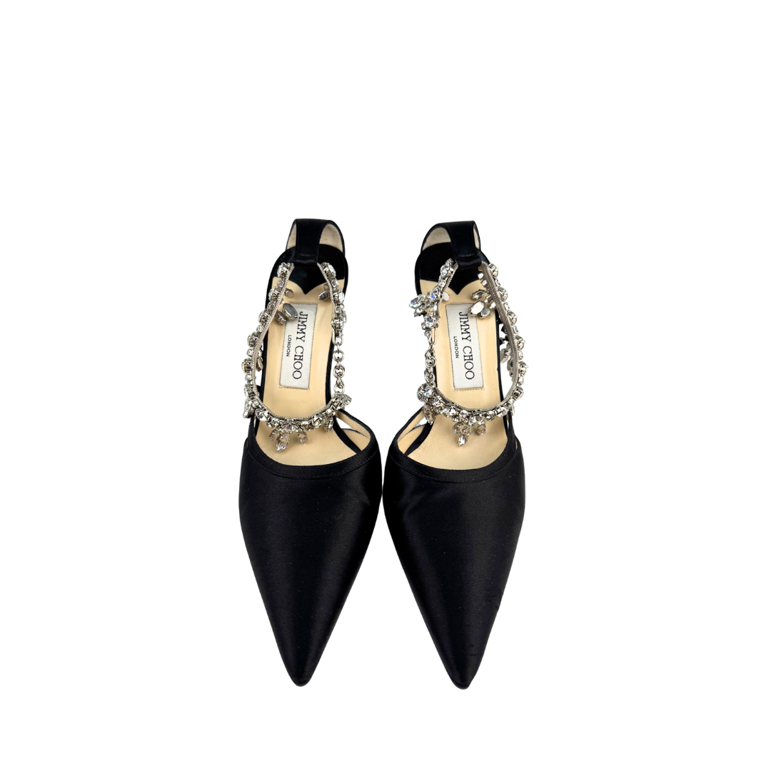Jimmy Choo Crystal Heels - Size 38.5