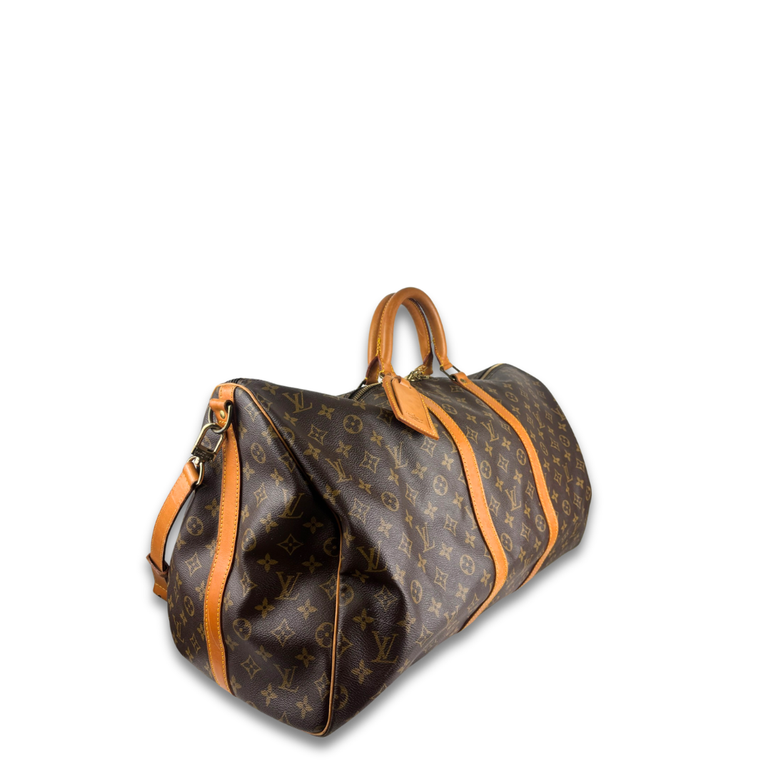 Louis Vuitton Monogram Keepall Bandoulière 55