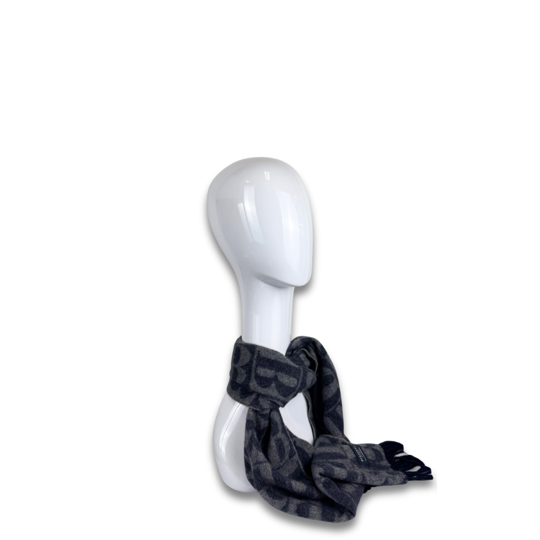 Burberry Blue Cashmere Scarf