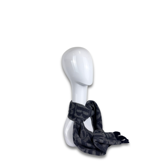 Burberry Blue Cashmere Scarf