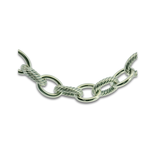 David Yurman 17mm Oval Link Chain Necklace
